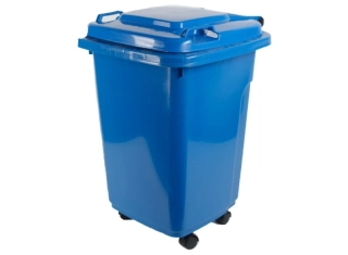Garlist GRS koš / popelnice modrá s kolečky 50 l