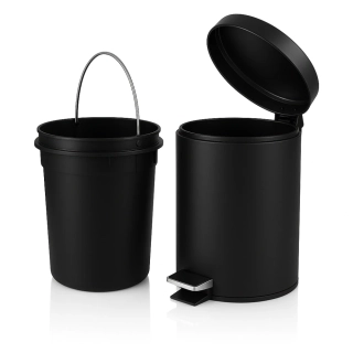 Garlist TBS-012 Odpadkový koš matná černá 12 l