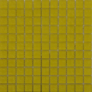 Maxwhite ASDK2H02 Mozaika skleněná žlutá s dekorem 29,7x29,7cm sklo
